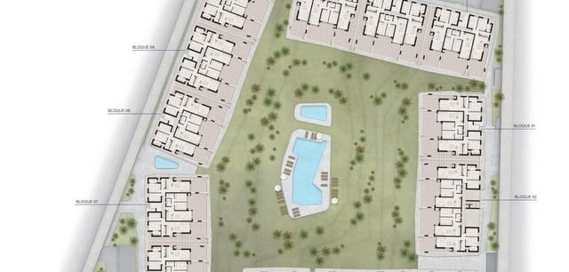 2 slaapkamer Bungalow te koop in Ciudad Quesada, Rojales met zwembad - € 279.000 (Ref: 8710446)