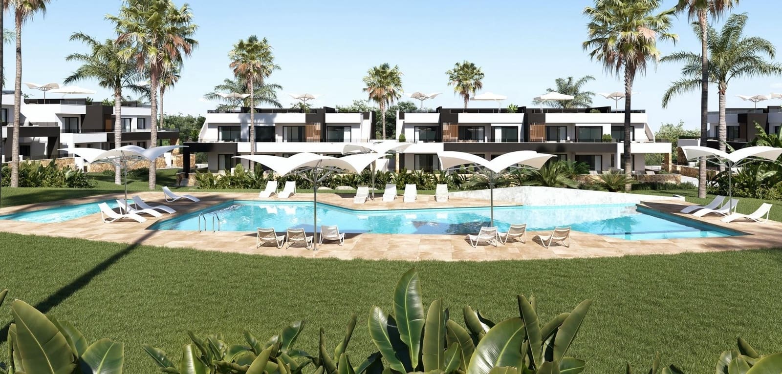 2 slaapkamer Bungalow te koop in Ciudad Quesada met zwembad - € 279.000 (Ref: 8710446)