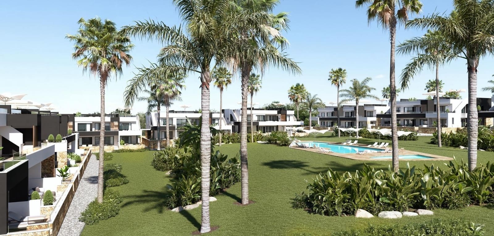 2 slaapkamer Bungalow te koop in Ciudad Quesada met zwembad - € 279.000 (Ref: 8710446)