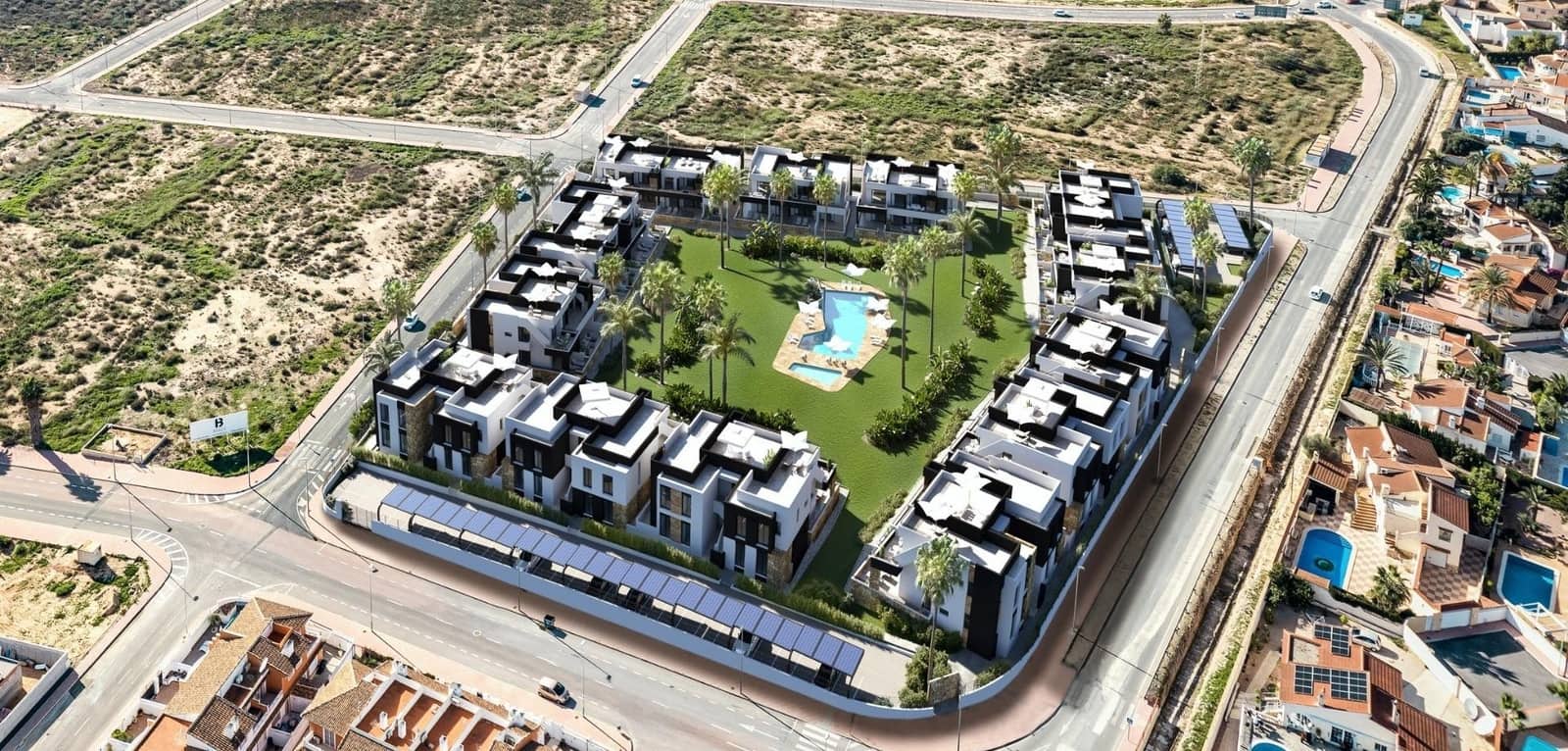 2 slaapkamer Bungalow te koop in Ciudad Quesada met zwembad - € 279.000 (Ref: 8710446)