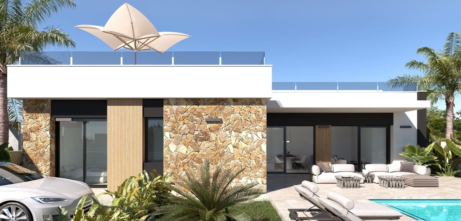 3 Zimmer Villa zu verkaufen in Ciudad Quesada mit Pool - 496.000 € (Ref: 8710447)