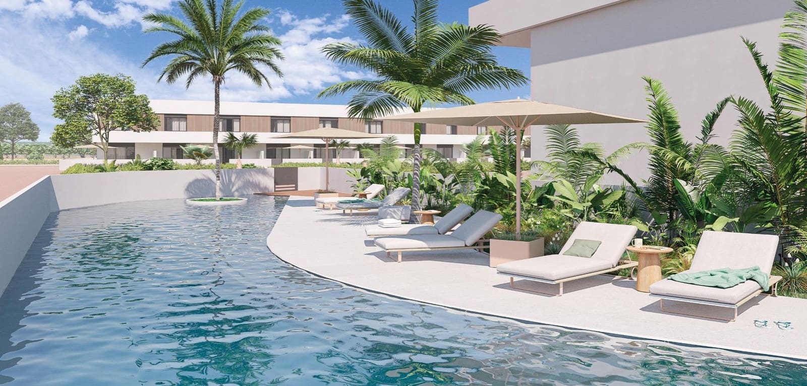 2 Zimmer Haus zu verkaufen in Pilar de la Horadada mit Pool - 299.900 € (Ref: 9016090)