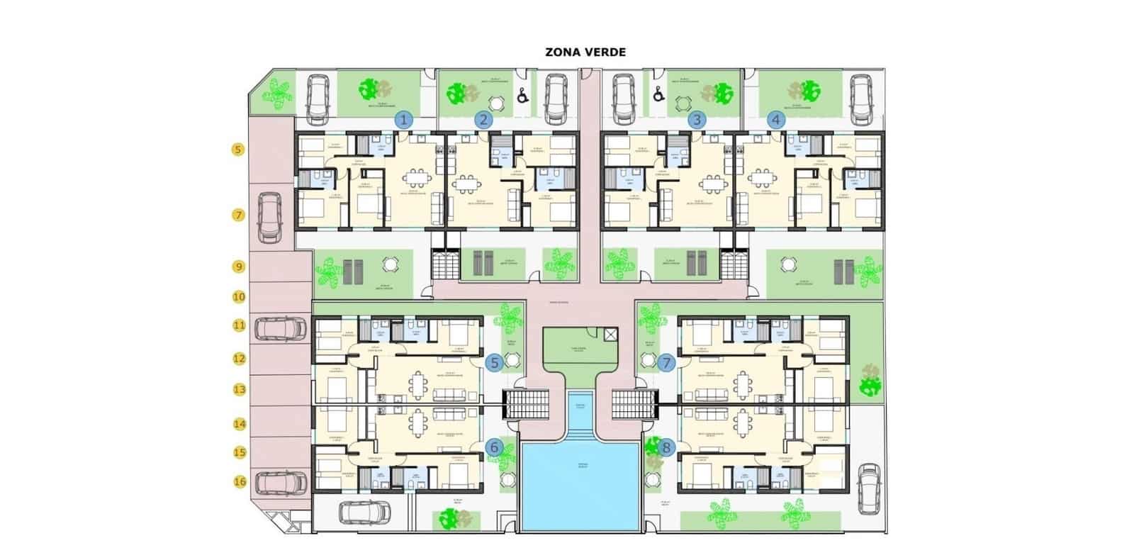 3 slaapkamer Bungalow te koop in Pilar de la Horadada met zwembad - € 289.900 (Ref: 9016091)