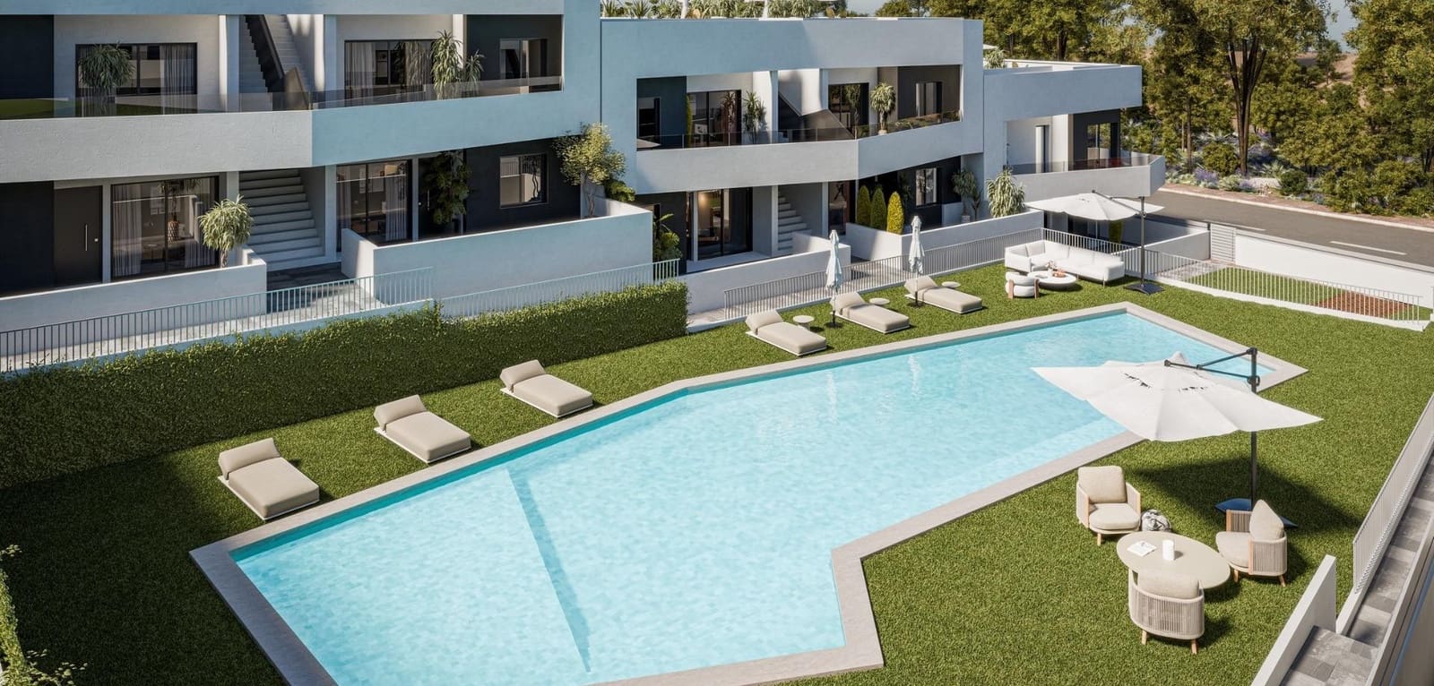 Bungalow de 2 habitaciones en San Miguel de Salinas en venta con piscina - 199.900 € (Ref: 9016092)