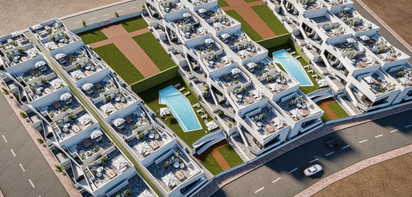 Bungalow de 2 habitaciones en San Miguel de Salinas en venta con piscina - 199.900 € (Ref: 9016092)