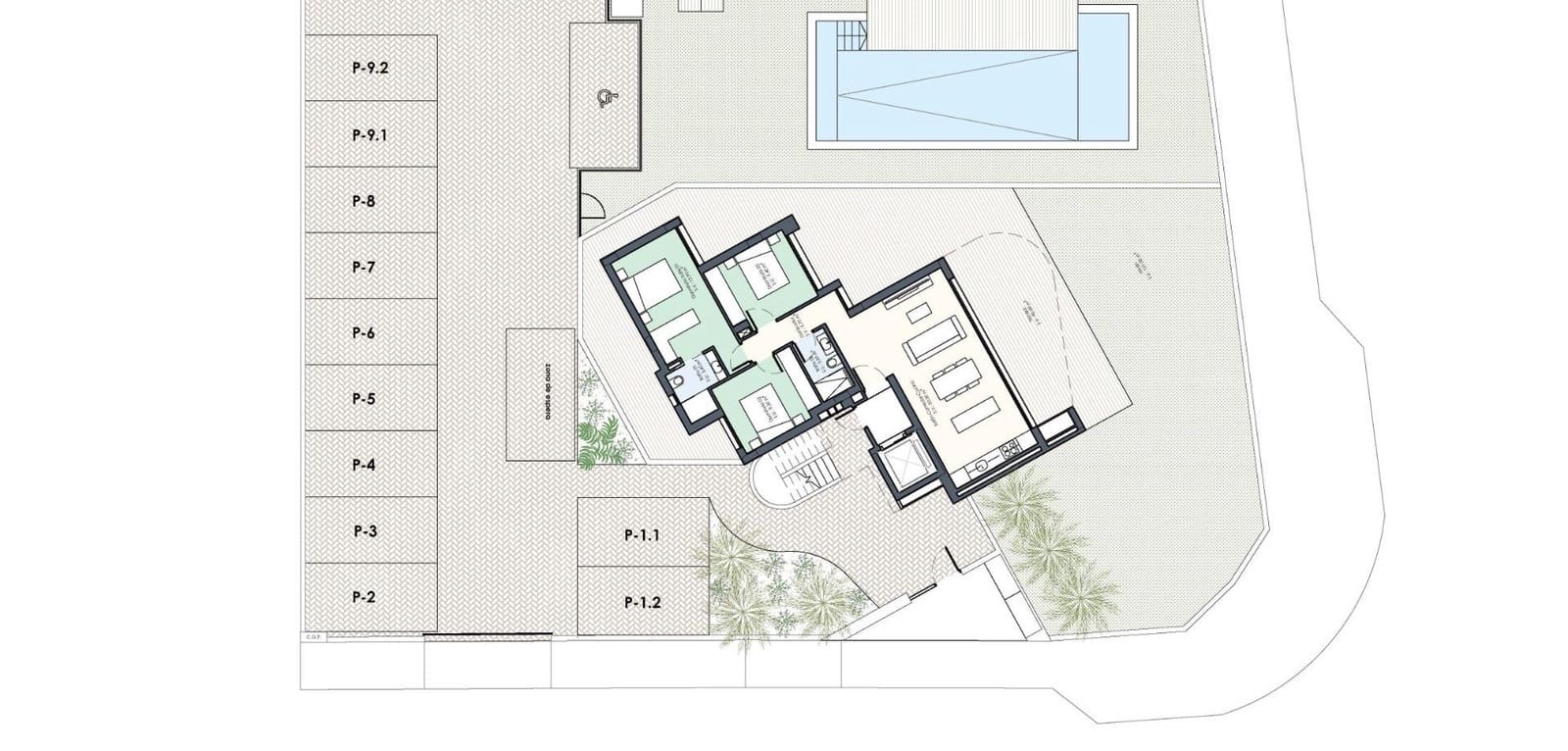 3 soverom Leilighet til salgs i Guardamar del Segura med svømmebasseng - € 386 000 (Ref: 9016094)