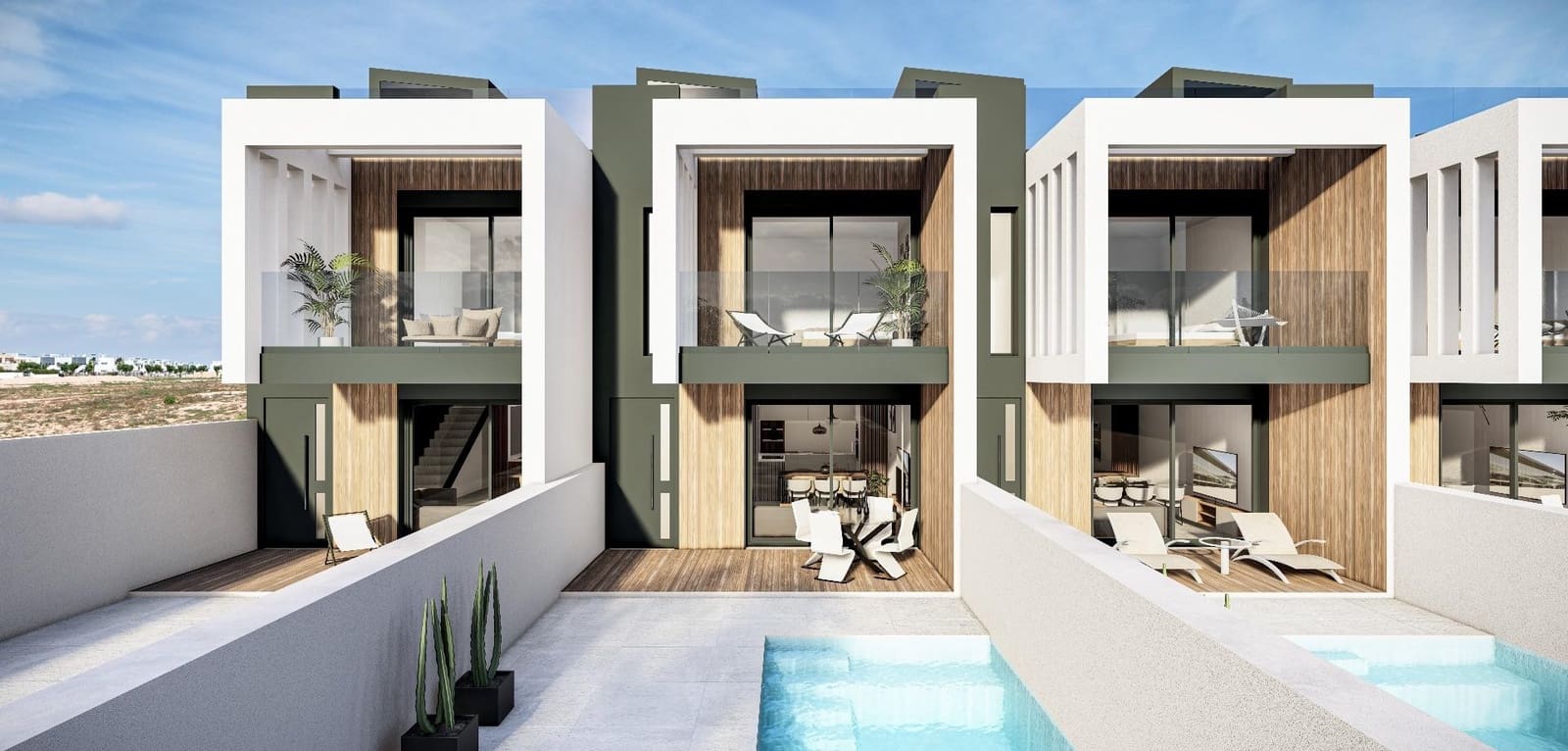 Casa de 3 habitaciones en Pilar de la Horadada en venta con piscina - 385.000 € (Ref: 9016096)