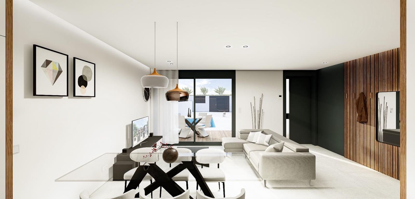 Casa de 3 habitaciones en Pilar de la Horadada en venta con piscina - 385.000 € (Ref: 9016096)