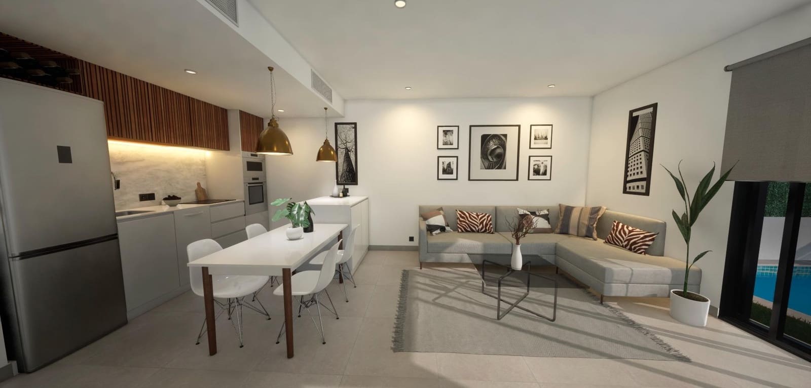 3 soveværelse Villa til salg i Los Alcazares med swimmingpool - € 419.900 (Ref: 9016099)