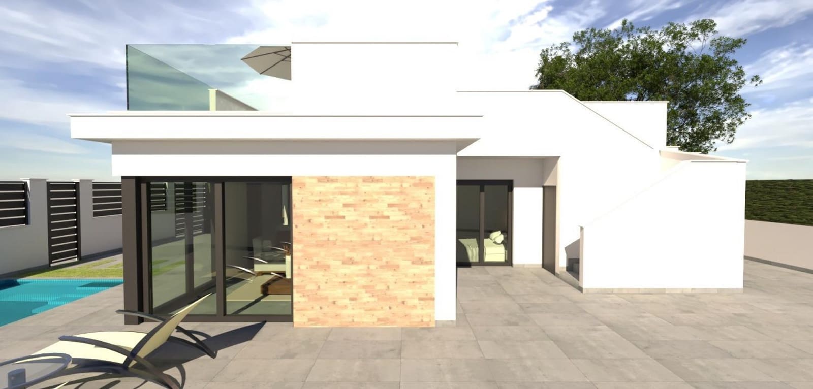 3 soveværelse Villa til salg i Los Alcazares med swimmingpool - € 419.900 (Ref: 9016099)