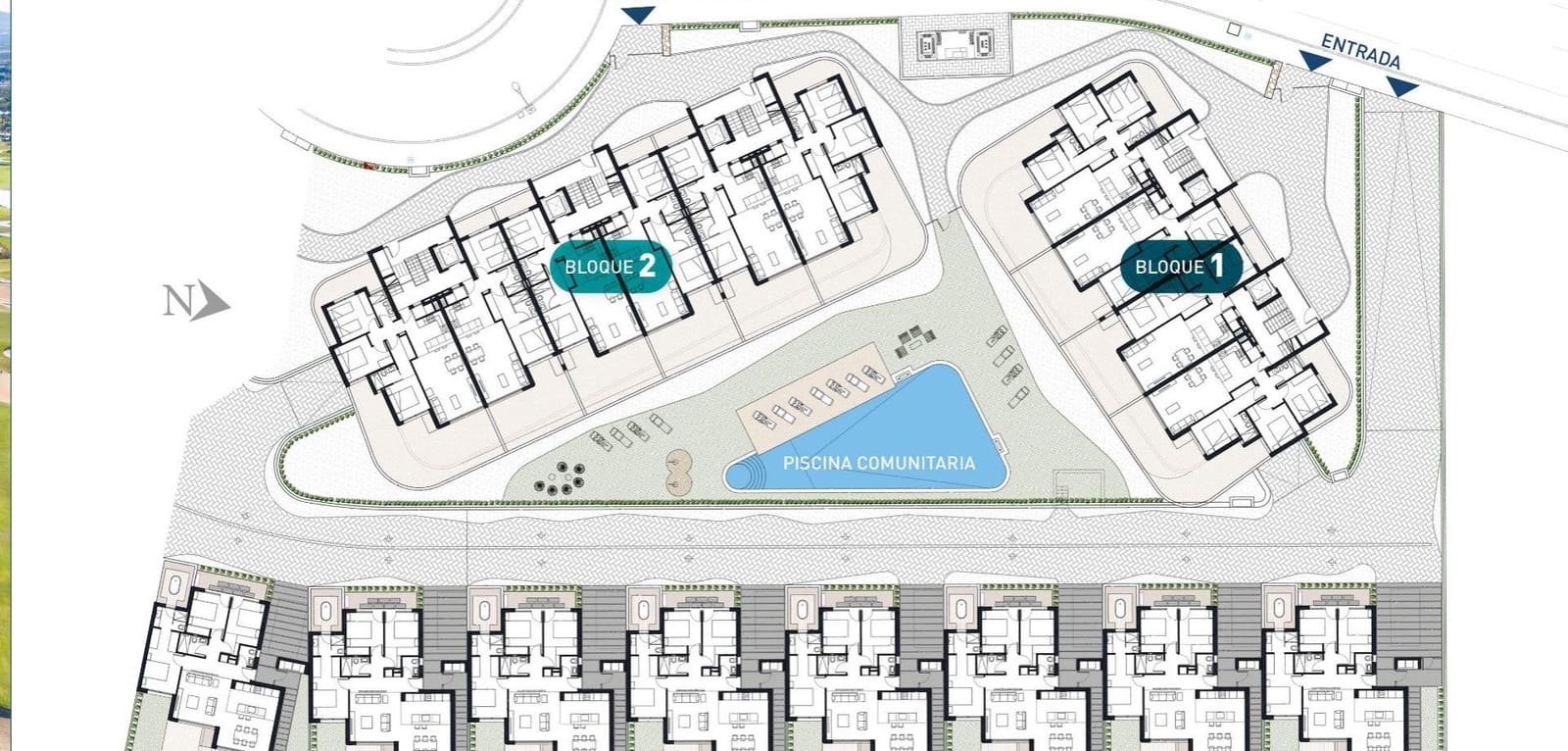 2 soveværelse Lejlighed til salg i Los Alcazares med swimmingpool - € 289.000 (Ref: 9021424)