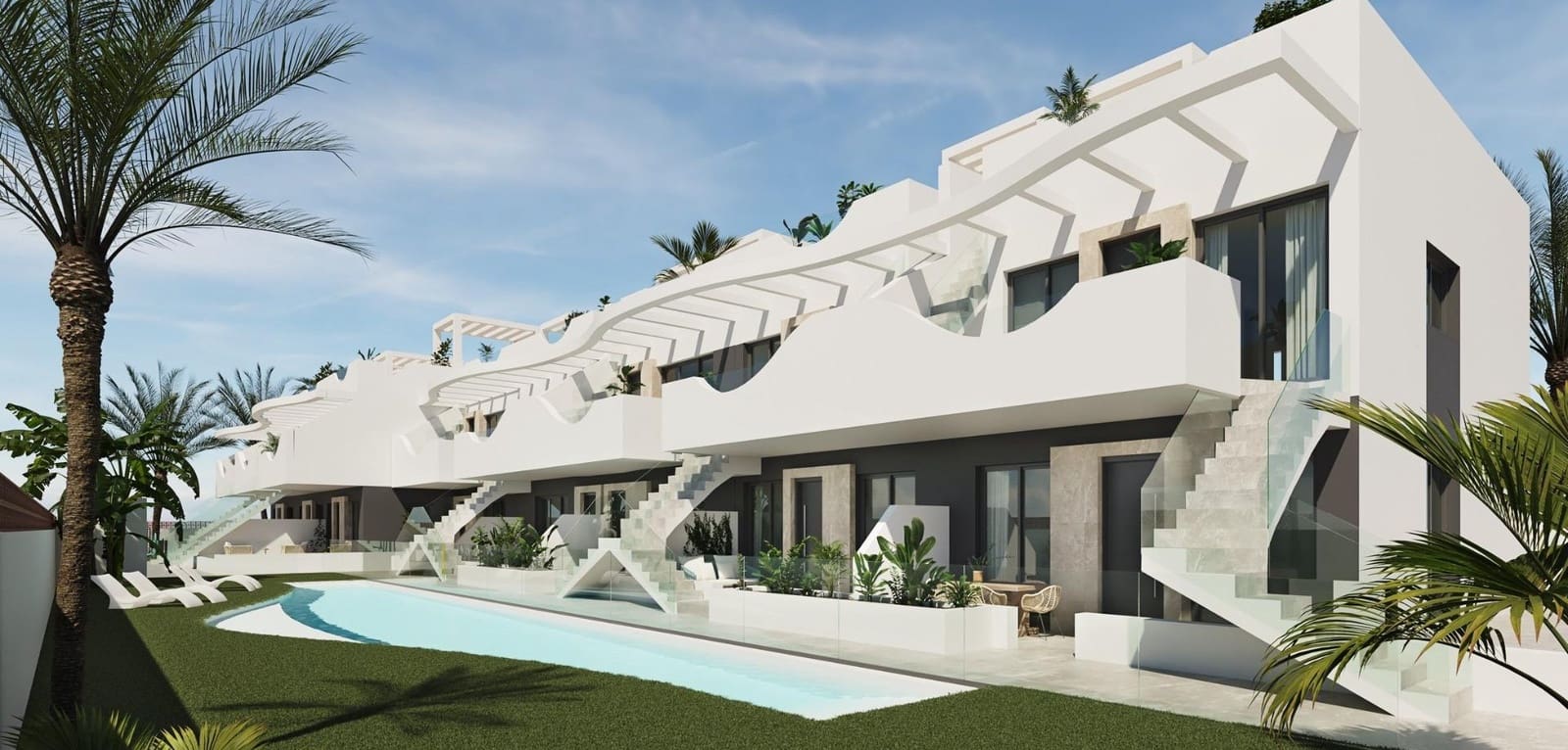 2 slaapkamer Bungalow te koop in Pilar de la Horadada met zwembad - € 255.000 (Ref: 9024900)