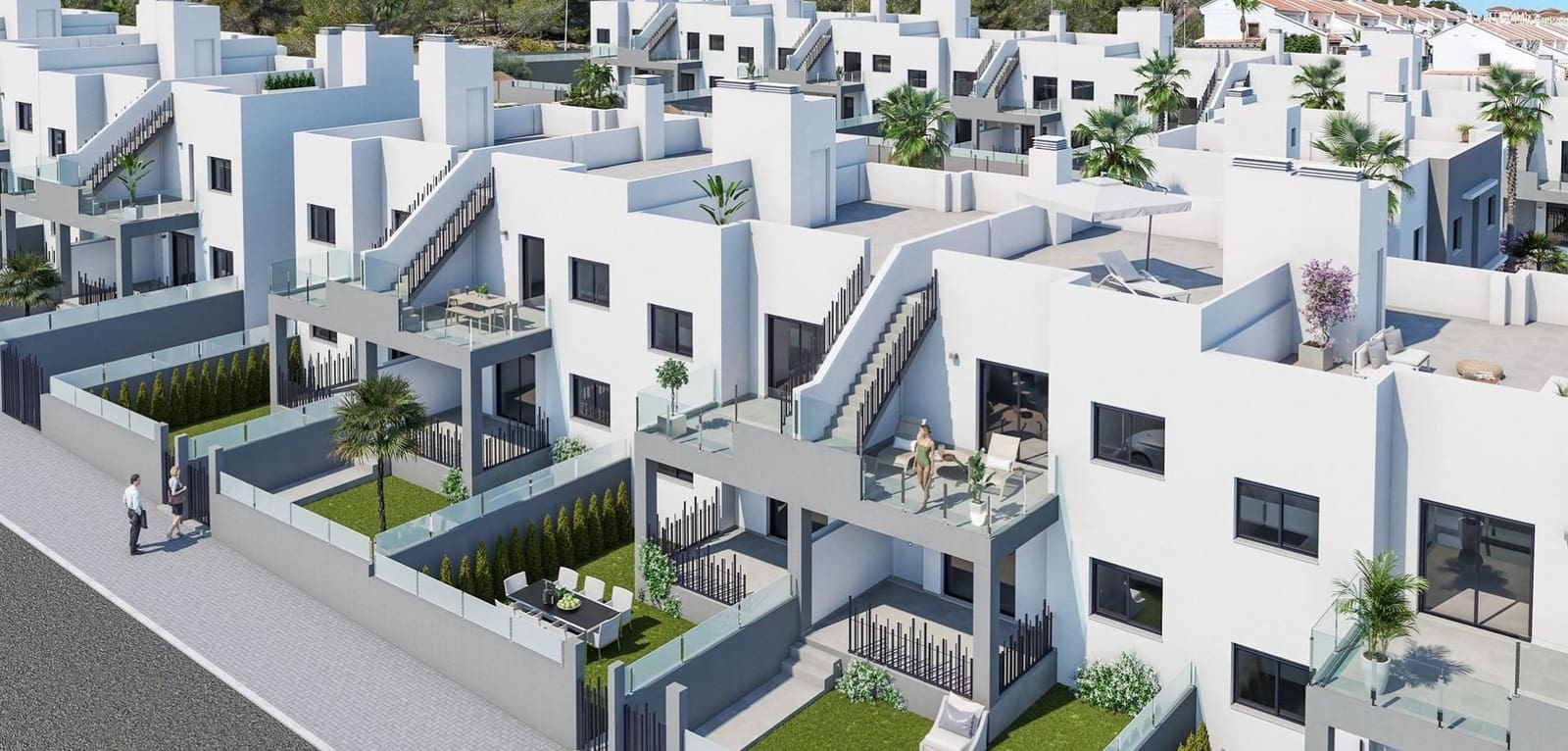 2 soveværelse Bungalow til salg i San Miguel de Salinas med swimmingpool - € 243.800 (Ref: 9186255)