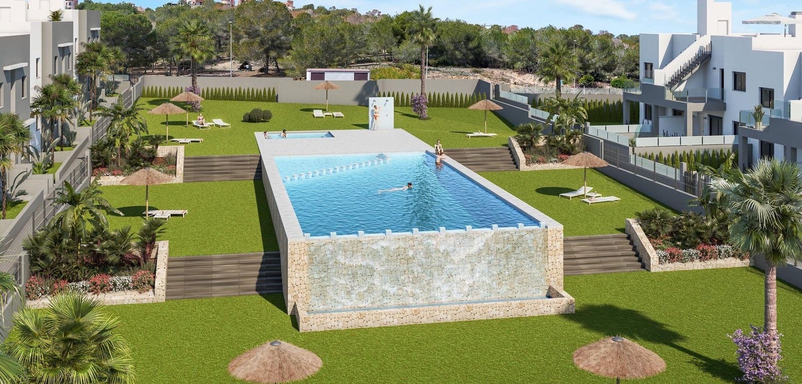 2 soveværelse Bungalow til salg i San Miguel de Salinas med swimmingpool - € 243.800 (Ref: 9186255)