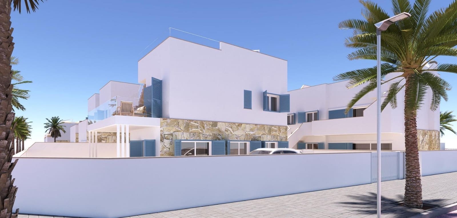 2 makuuhuone Bungalow myytävänä paikassa Torre de la Horadada mukana uima-altaan - 375 000 € (Ref: 9318135)