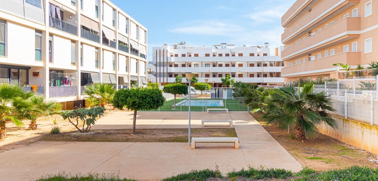 1 makuuhuone Huoneisto myytävänä paikassa Los Dolses mukana uima-altaan - 149 000 € (Ref: 9356541)