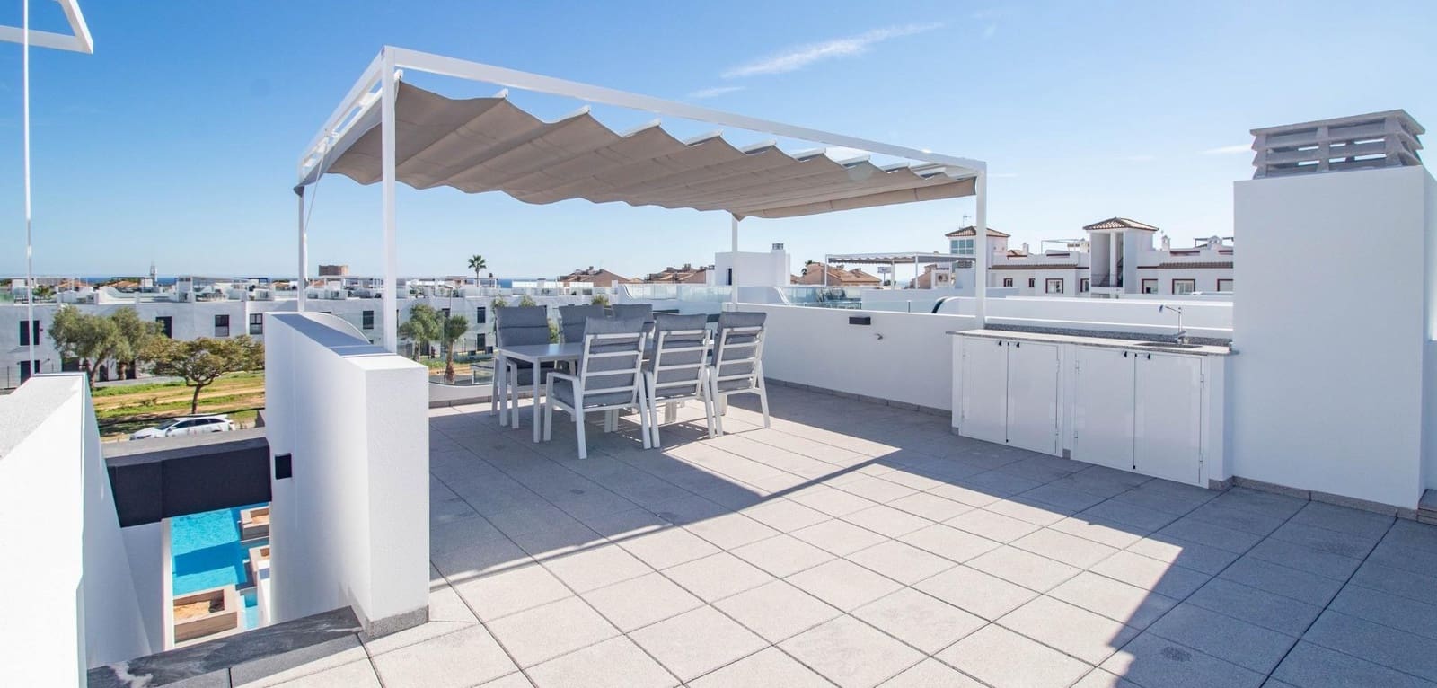2 makuuhuone Huoneisto myytävänä paikassa Orihuela Costa mukana uima-altaan - 385 000 € (Ref: 9356936)