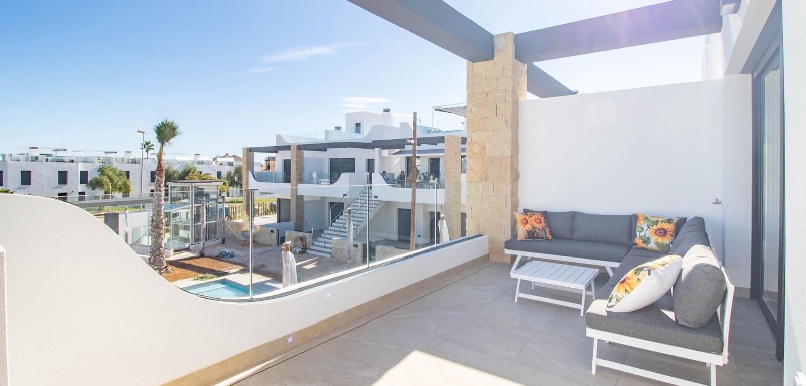 2 makuuhuone Huoneisto myytävänä paikassa Orihuela Costa mukana uima-altaan - 385 000 € (Ref: 9356936)