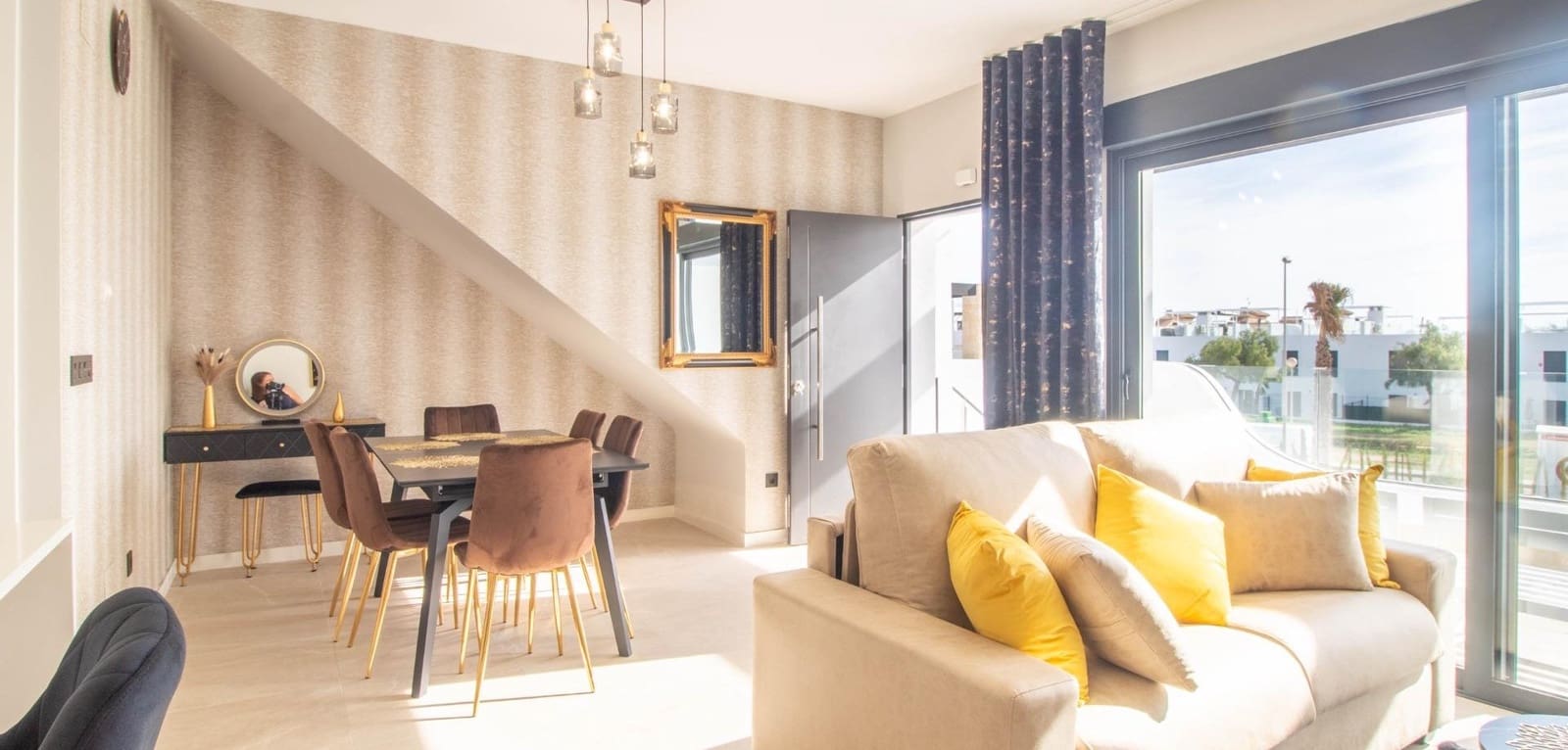 2 makuuhuone Huoneisto myytävänä paikassa Orihuela Costa mukana uima-altaan - 385 000 € (Ref: 9356936)