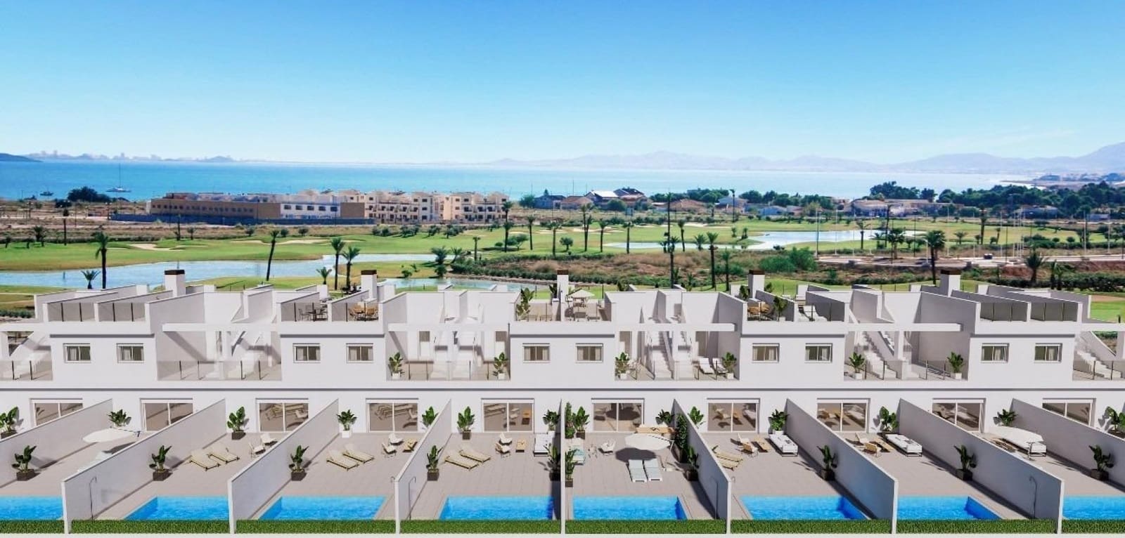 3 sypialnia Dom na sprzedaż w Los Alcazares z basenem - 357 000 € (Ref: 9356938)