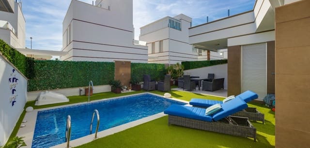 3 makuuhuone Huvila myytävänä paikassa Doña Pepa, Rojales mukana uima-altaan - 390 000 € (Ref: 9368957)