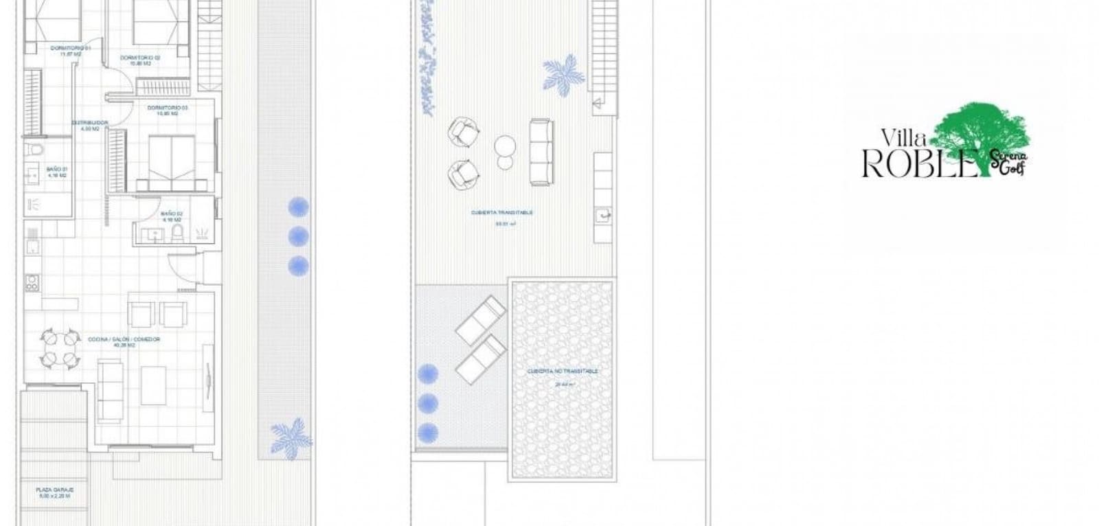 3 soveværelse Villa til salg i Los Alcazares med swimmingpool - € 392.000 (Ref: 9383589)