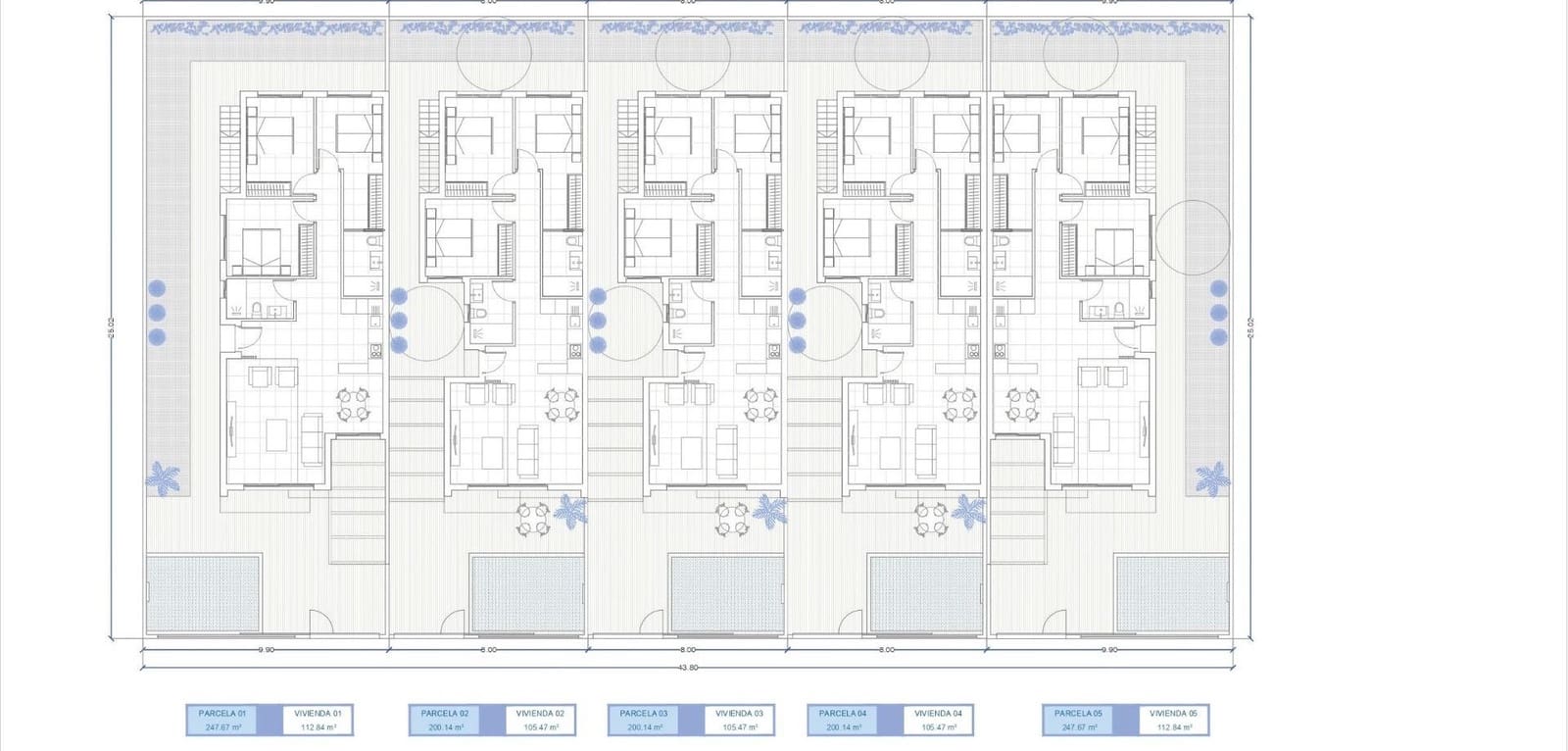 3 soveværelse Villa til salg i Los Alcazares med swimmingpool - € 392.000 (Ref: 9383589)