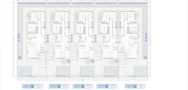 3 soveværelse Villa til salg i Las Lomas de Rame - Bahía Bella, Los Alcázares med swimmingpool - € 392.000 (Ref: 9383589)