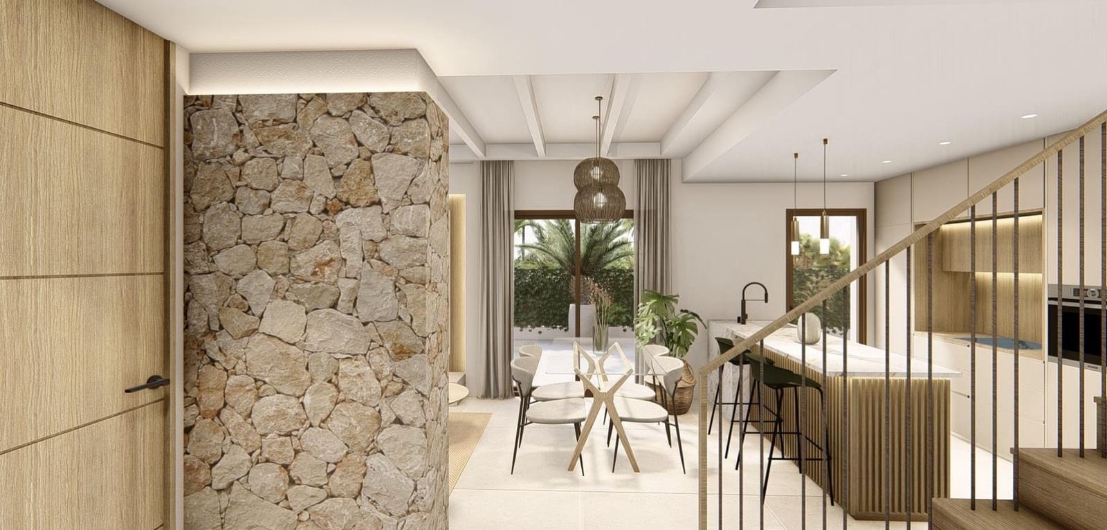 3 Zimmer Villa zu verkaufen in Ciudad Quesada mit Pool - 435.000 € (Ref: 9383590)