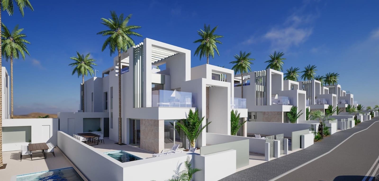 3 Zimmer Villa zu verkaufen in Ciudad Quesada mit Pool - 435.000 € (Ref: 9383590)
