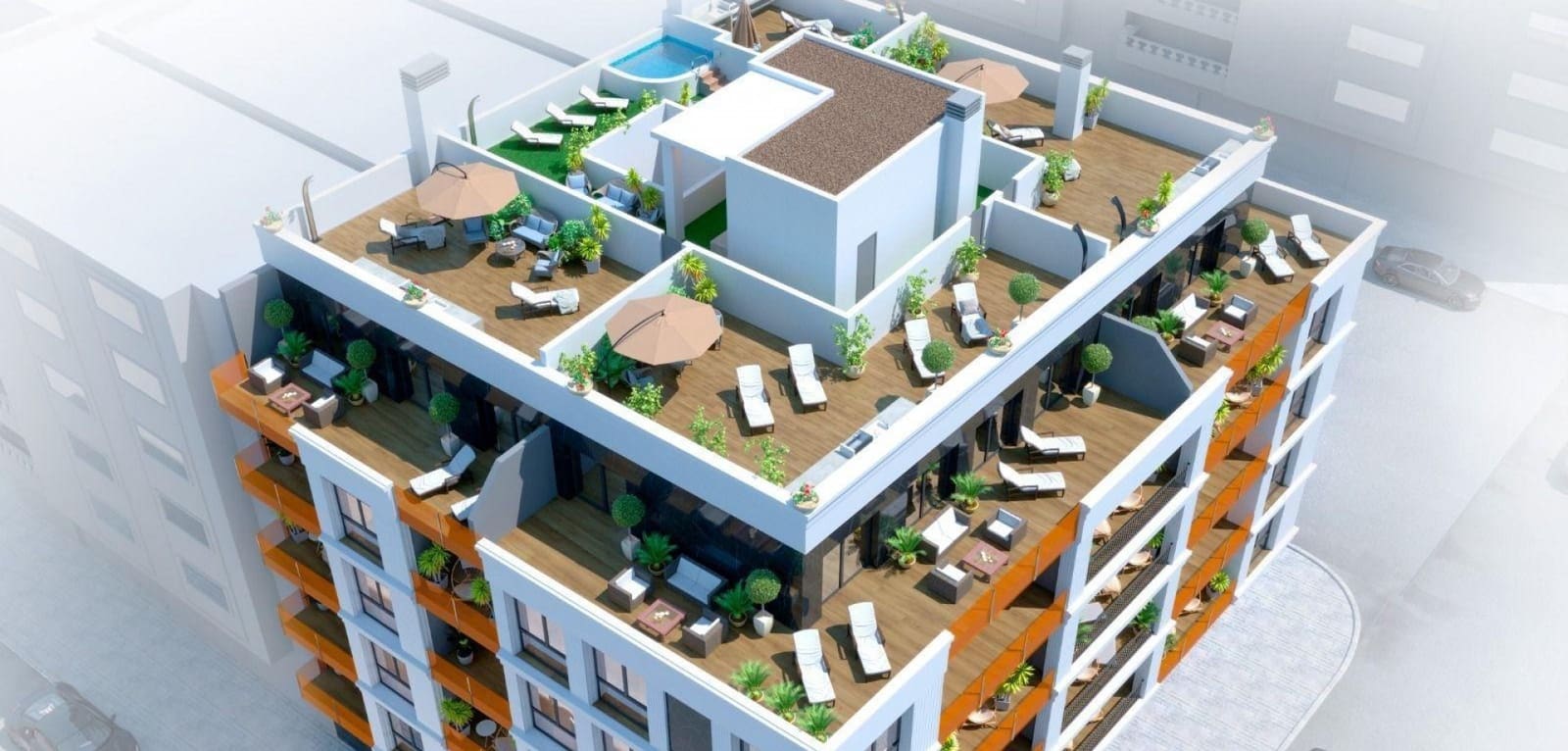 3 slaapkamer Appartement te koop in Torrevieja met zwembad - € 295.000 (Ref: 9414533)