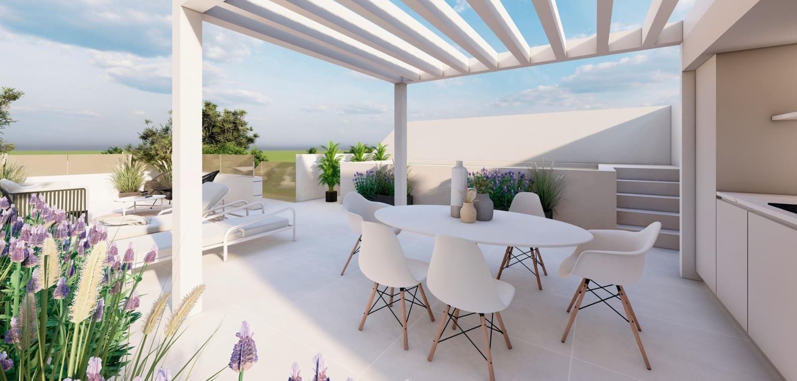 2 bedroom Bungalow for sale in Pilar de la Horadada with pool - € 359,000 (Ref: 9445438)