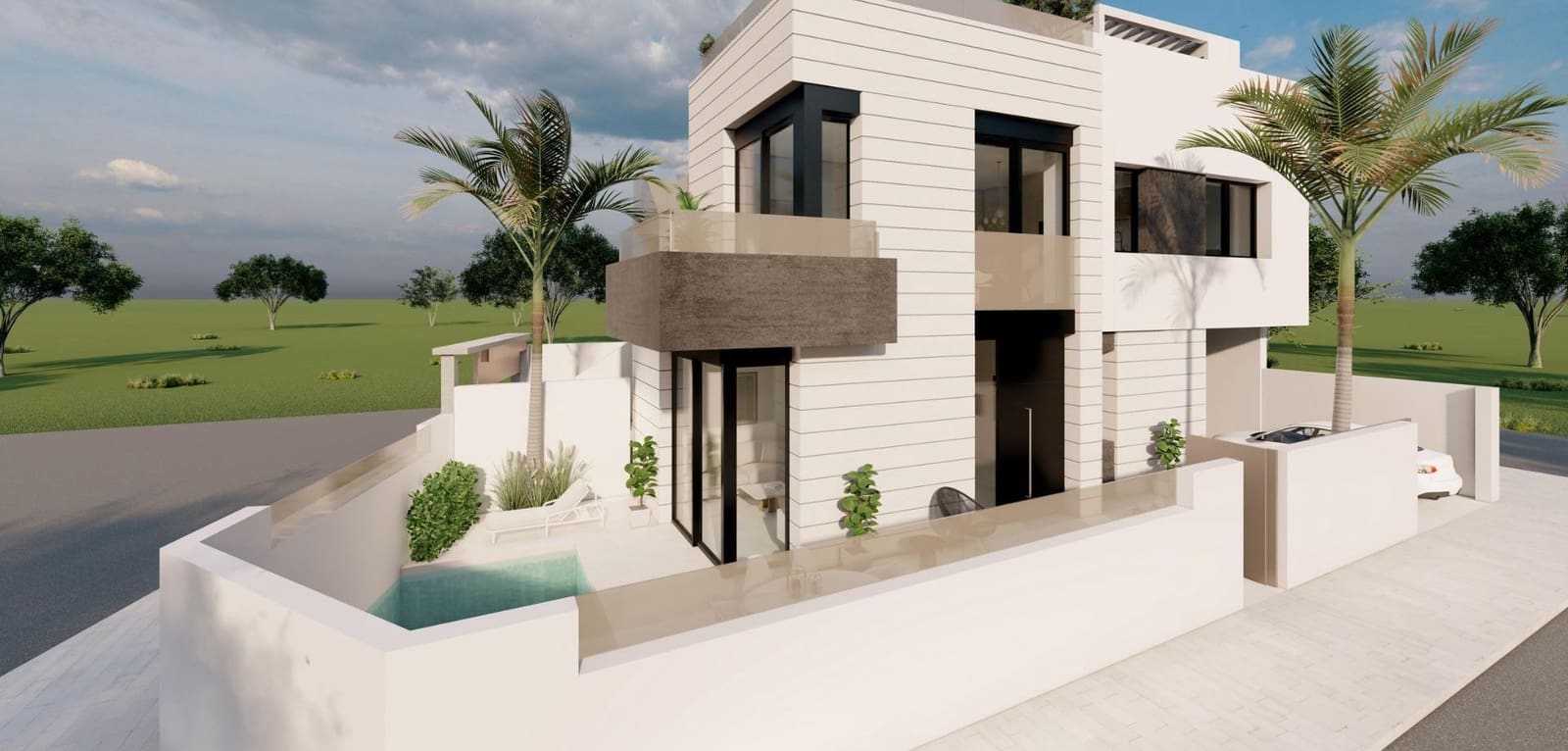 2 bedroom Bungalow for sale in Pilar de la Horadada with pool - € 359,000 (Ref: 9445438)