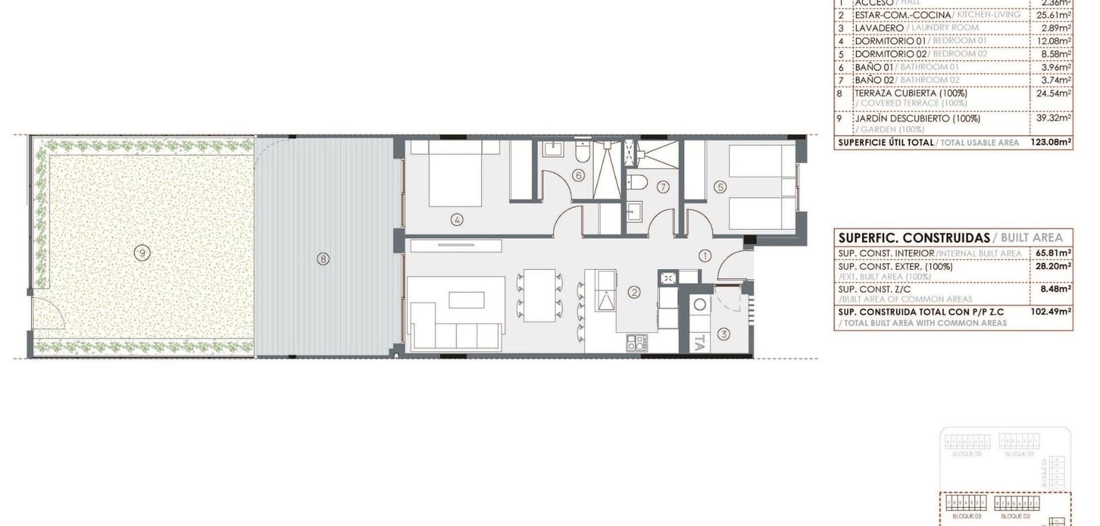 Apartamento de 2 habitaciones en Torrevieja en venta con piscina - 310.000 € (Ref: 9445439)