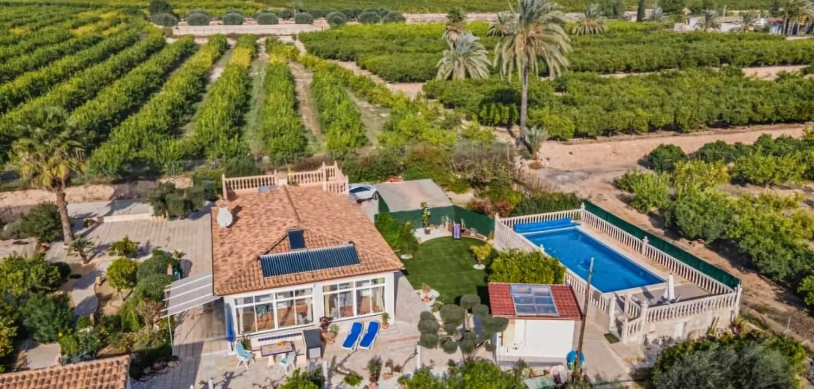 3 chambre Finca/Maison de Campagne à vendre à Albatera avec piscine - 330 000 € (Ref: 9486859)