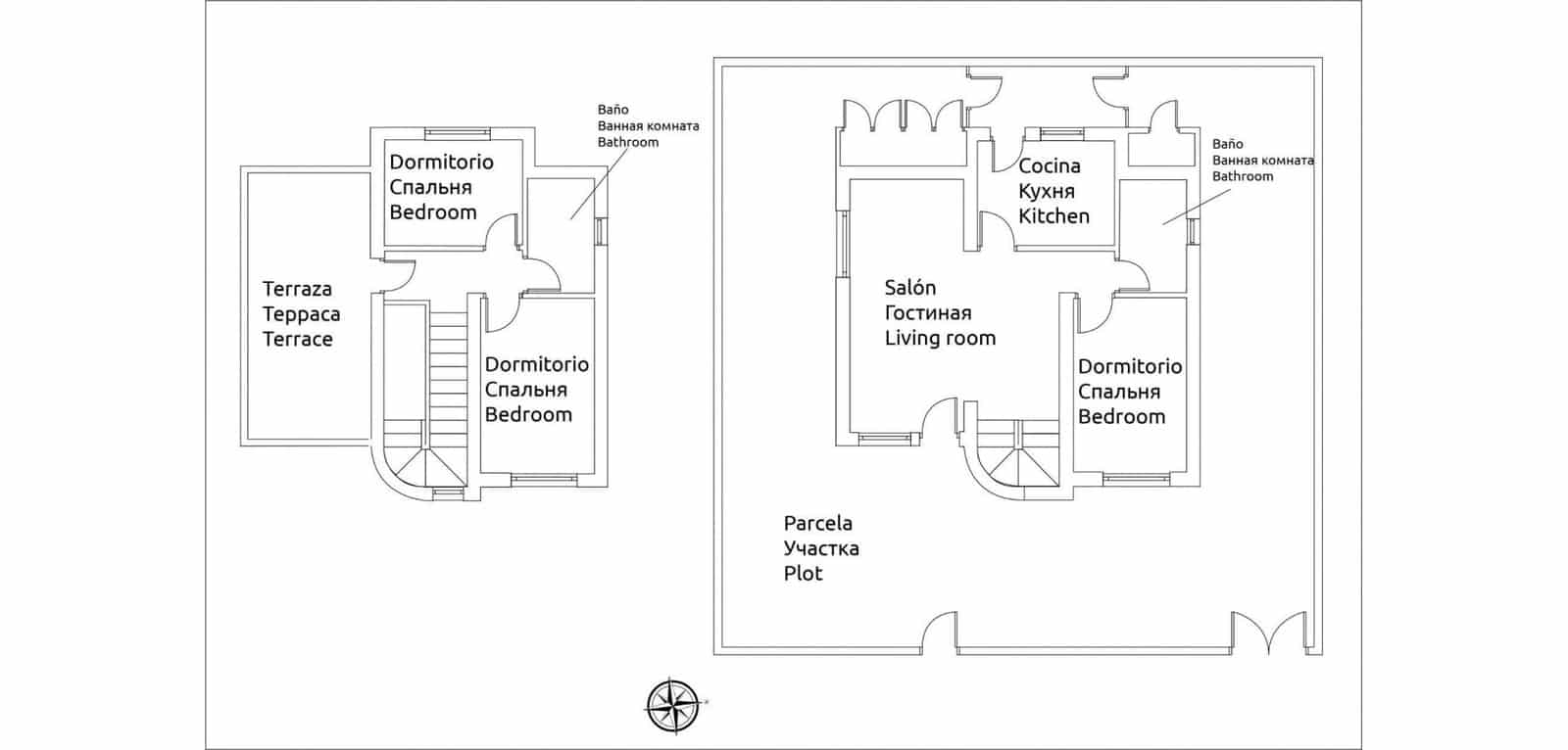 Chalet de 3 habitaciones en Torrevieja en venta con piscina - 360.000 € (Ref: 9487153)