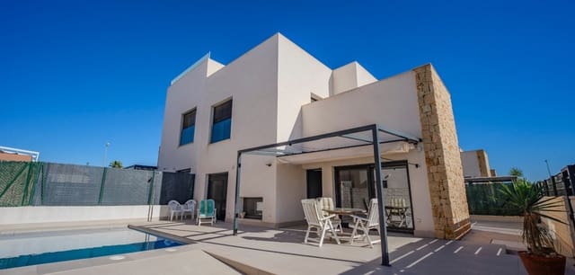 3 soveværelse Semi-Rækkehus til salg i Ciudad Quesada, Rojales med swimmingpool - € 405.000 (Ref: 9491664)