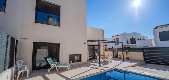3 soveværelse Semi-Rækkehus til salg i Ciudad Quesada, Rojales med swimmingpool - € 405.000 (Ref: 9491664)