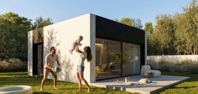 1 soveværelse Villa til salg i Escandinavia - Cautivador, Alfaz del Pi / L'Alfàs del Pi med swimmingpool - € 207.900 (Ref: 9502937)