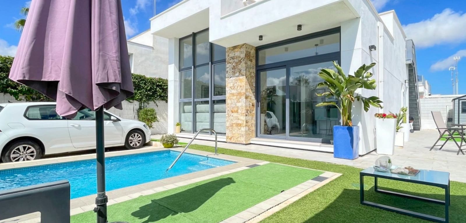 2 bedroom Villa for sale in Ciudad Quesada with pool - € 369,000 (Ref: 9504674)