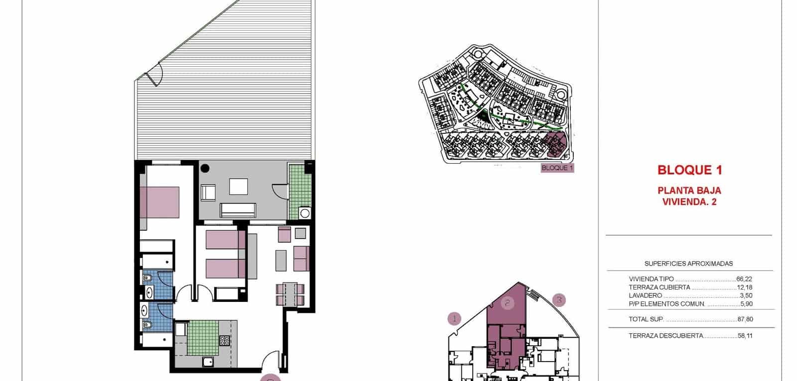 2 soveværelse Lejlighed til salg i Pilar de la Horadada med swimmingpool - € 309.000 (Ref: 9521544)