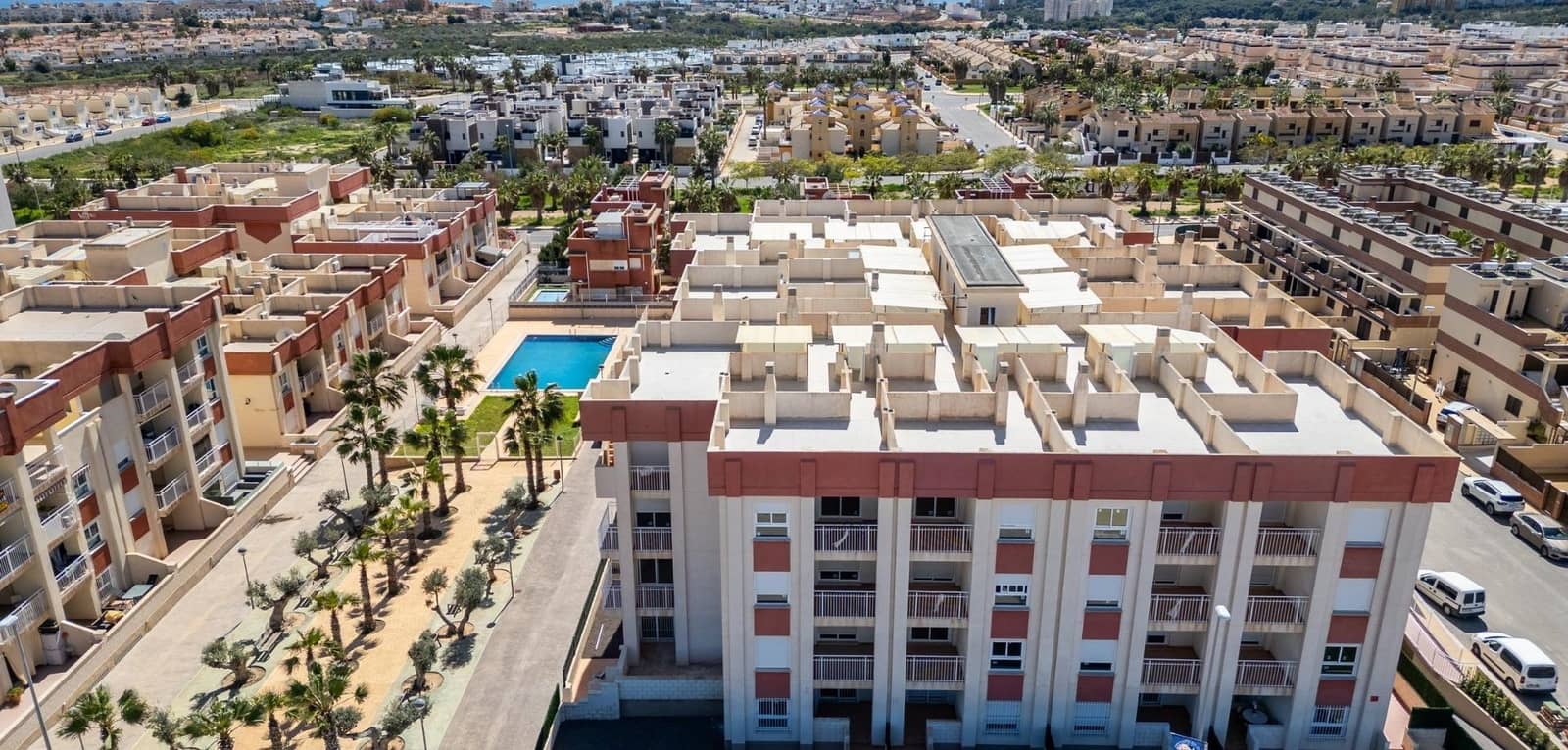 2 Zimmer Apartment zu verkaufen in Orihuela Costa mit Pool - 186.500 € (Ref: 9528331)