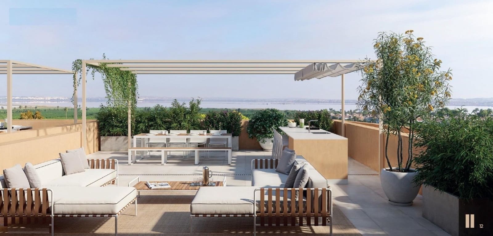 2 chambre Bungalow à vendre à Torrevieja avec piscine - 259 000 € (Ref: 9532309)