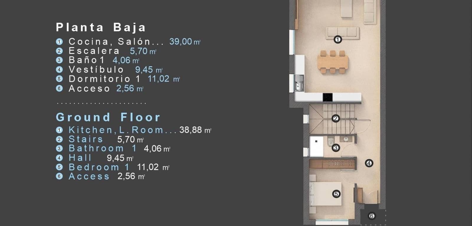 3 slaapkamer Villa te koop in Villamartin met zwembad - € 548.000 (Ref: 9532310)