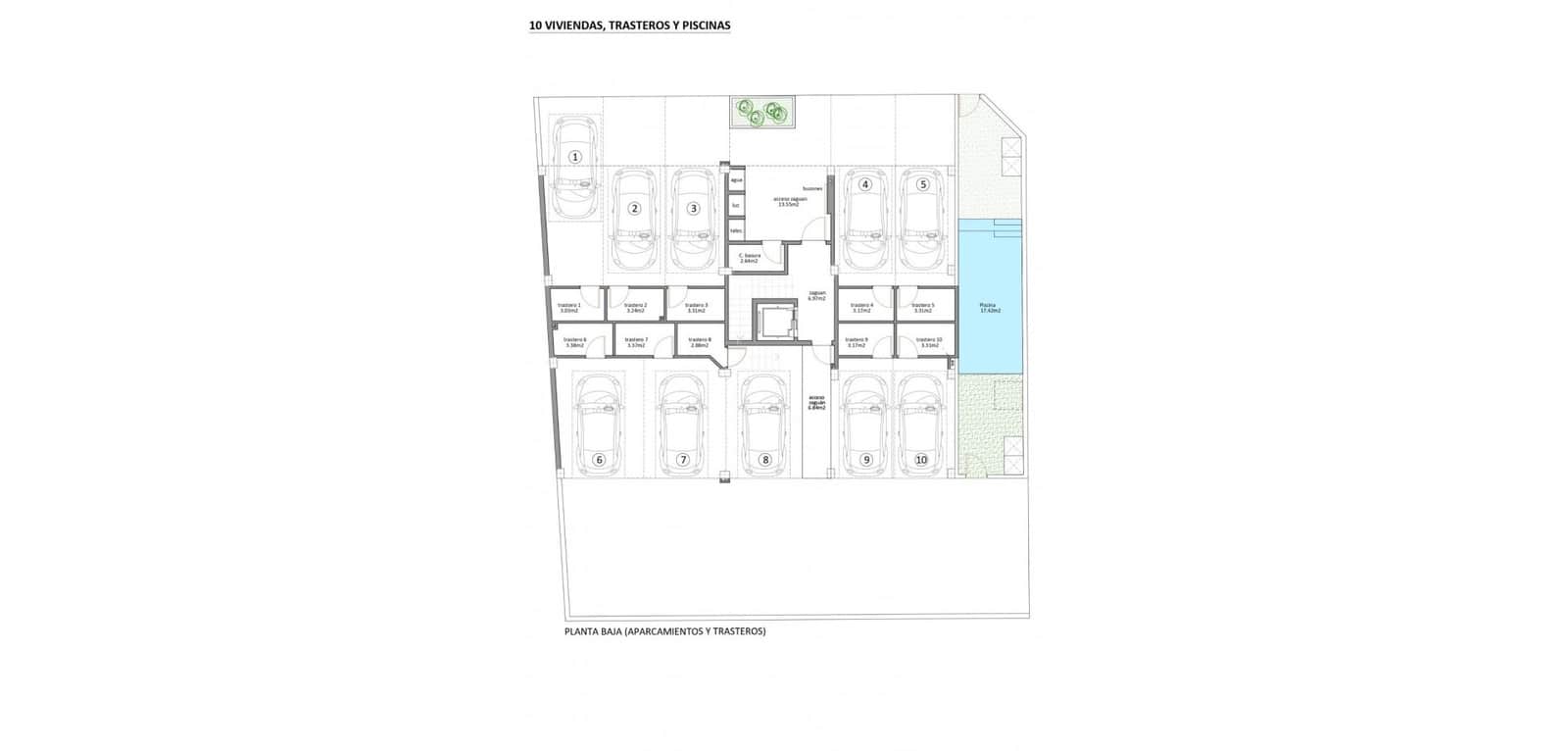 2 soveværelse Lejlighed til salg i Lo Pagan med swimmingpool - € 235.900 (Ref: 9552330)