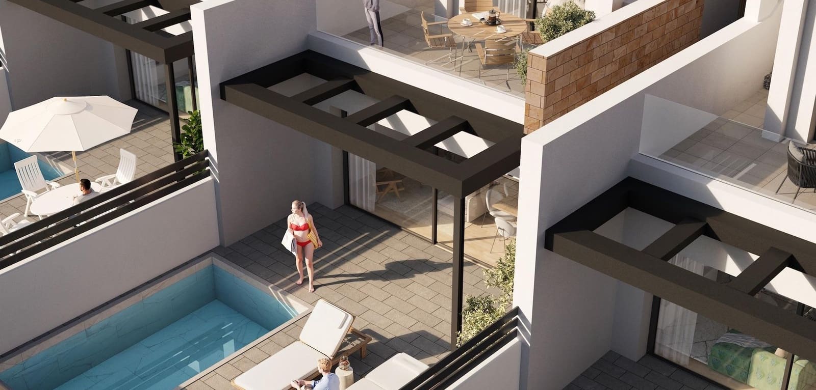 2 soveværelse Lejlighed til salg i Torrevieja med swimmingpool - € 274.900 (Ref: 9552331)