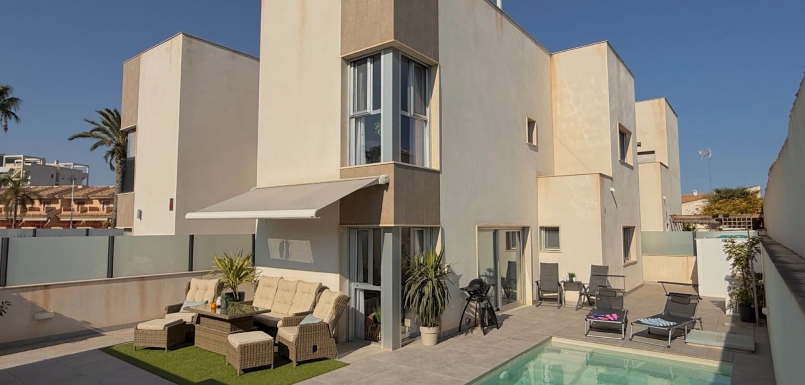 3 quarto Moradia para venda em Santiago de la Ribera com piscina - 379 000 € (Ref: 9603058)