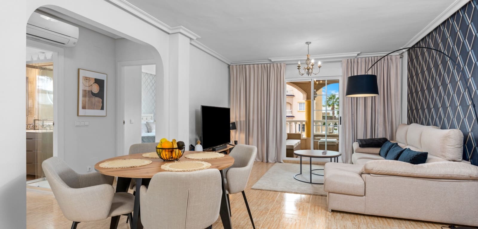 2 Zimmer Apartment zu verkaufen in Orihuela Costa mit Pool - 179.000 € (Ref: 9609972)