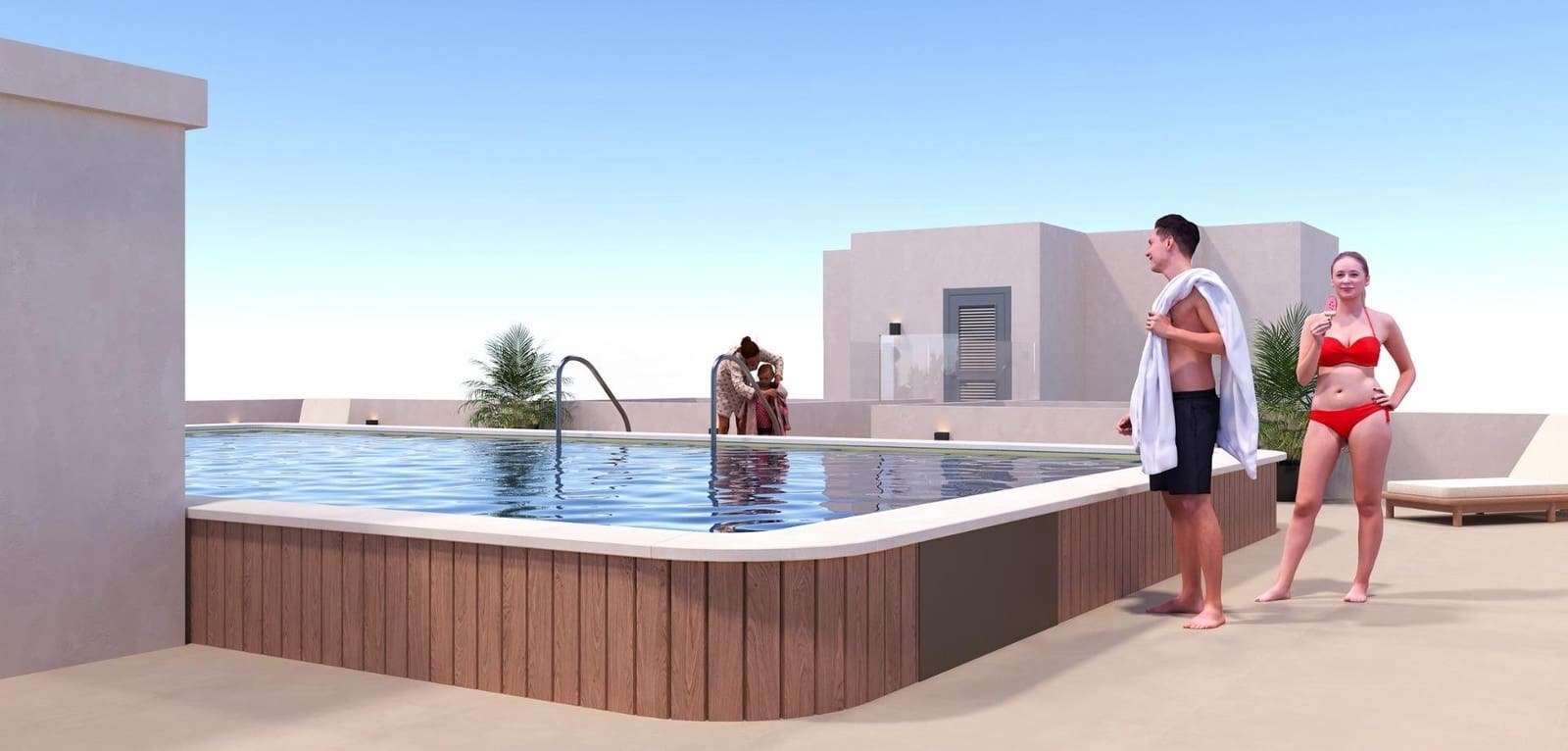 2 soveværelse Lejlighed til salg i San Miguel de Salinas med swimmingpool - € 155.000 (Ref: 9609974)