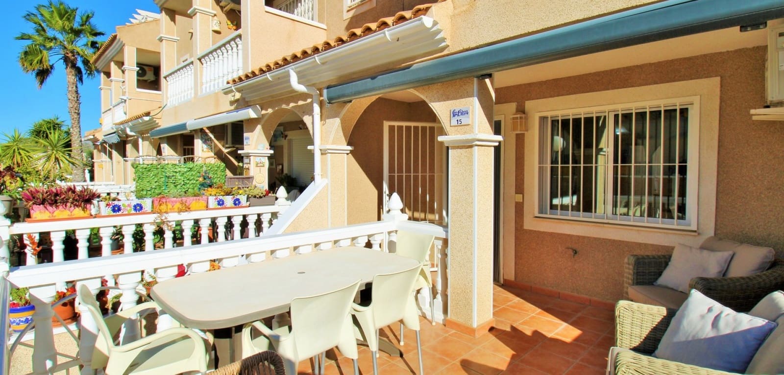 3 quarto Casa em Banda para venda em Playa Flamenca com piscina - 234 900 € (Ref: 9626108)